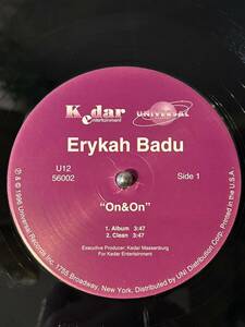 Erykah Badu / ON & ON (12') エリカ・バドゥ　90's R&B 