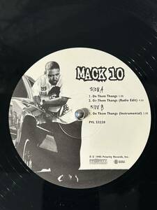 MACK 10 / On Them Thangs (12') RICK JAMES - MARY JANE ネタ　90's HIP HOP