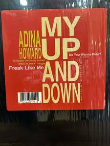 ADINA HOWARD / MY UP AND DOWN (12') 90's R&B 90年代　シュリンク　FREAK LIKE ME