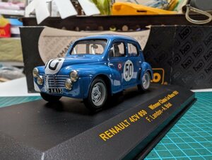  редкость!! распроданный!! ixo1/43 Renault 4CV No.50ru* man 1951 Class победа 