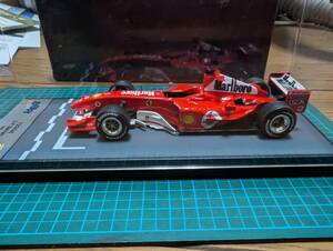 委託、絶版!! BBR1/43 フェラーリ F2004 No.1 M.シューマッハ　バーレーンGP 2004