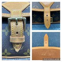 727 LOUIS VUITTON ルイヴィトン M42250 ソローニュ ショルダーバッグ モノグラム _画像7