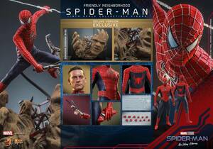  hot toys Movie * master-piece no-* way * Home friend Lee * Neighborhood * Spider-Man ( Deluxe version ) figure 