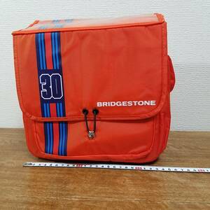 BRIDGESTONE 軽量 ミニ フロントバック　(オレンジ) 24×15×㎝ ブリヂストン 未使用品 ヴィンテージ New Old Stock (NOS)