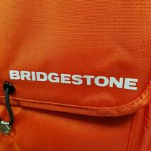 BRIDGESTONE 軽量 ミニ フロントバック　(オレンジ) 24×15×㎝ ブリヂストン 未使用品 ヴィンテージ New Old Stock (NOS)_画像8