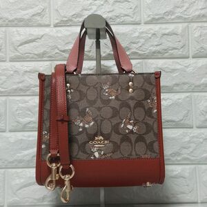 COACH コーチ シグネチャー ダンシング キトゥン プリント 猫 キャット