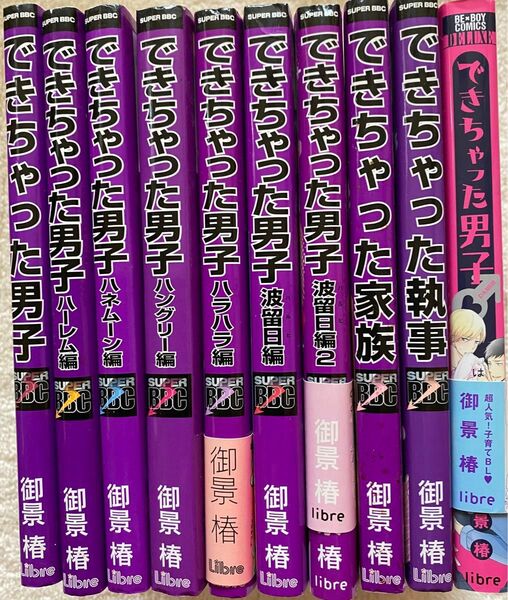 できちゃった男子シリーズ　10冊セット／御景椿