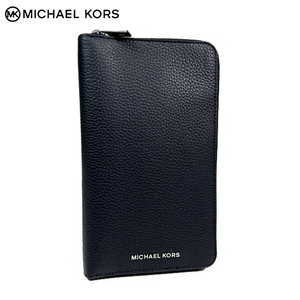  Michael Kors мужской кошелек длинный кошелек MICHAEL KORS MENS Гудзон .bru кожа путешествие бумажник 39H3LHDF3L черный новый товар распродажа 