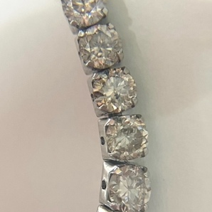 プラチナ PT900 PT950 D1.0ct ダイヤ ダイヤモンド 1.0ct ブレスレット 伸縮製品 腕にフィットするバングル アクセサリー レディースの画像3