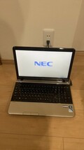 【ジャンク品】 NEC ノートパソコン PC-LS150HS6G 電源アダプター付_画像2