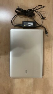 【ジャンク品】 NEC ノートパソコン PC-LS150HS6G 電源アダプター付