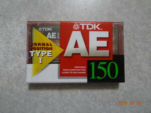 TDK カセットテープ 150分 AE150F　未使用