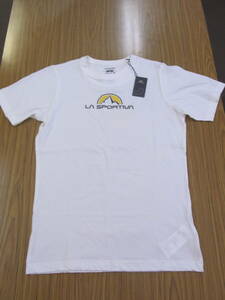 ★新品！スポルティバ Footstep Tee Tシャツ (White) La Sportiva クライミング ボルダリング
