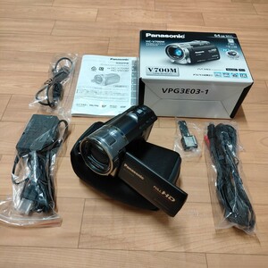 Panasonic HC-V700M ブラック パナソニック ビデオカメラ 美品
