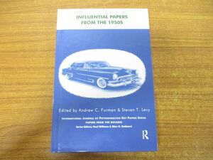 ●01)【同梱不可】Influential Papers from the 1950s/Andrew C.Furman/Routledge/2003年発行/洋書/1950 年代の影響力のある論文/A