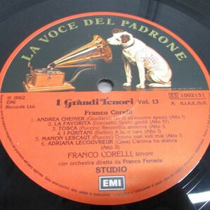 ▲01)【同梱不可・シュリンク付き】伊 EMI/フランコ・コレッリ/Franco Corelli/I Grandi Tenori 13/53 1002151/LPレコード/イタリア盤/Aの画像2