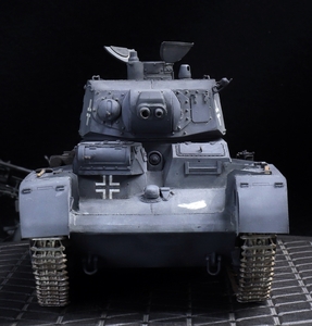 1/35 ドイツ軍 Nb.Fz.ノイバウファールツォイク多砲塔重戦車 1940ノルウェー戦線 レジンキャストキット制作完成品