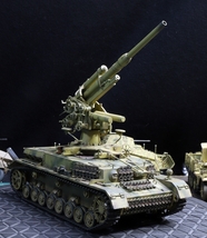 1/35 ドイツ軍 Ⅳ号戦車88ミリ高射砲搭載型現地改修車輛 制作完成品_画像8