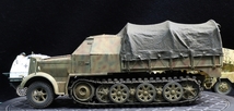 1/35 ドイツ軍 ８ｔハーフトラック幌仕様 制作完成品_画像3