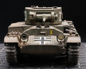 1/35 ドイツ軍 鹵獲車輛 バレンタイン巡航戦車「23」 制作完成品