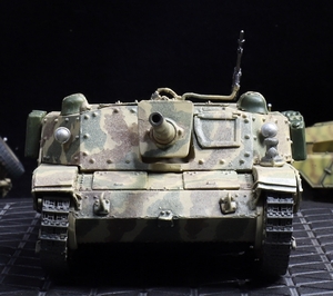 1/35 Germany army .. car . Italy army semo Ben te(Semovente)M43 self-propelled artillery work final product 