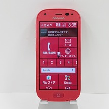 らくらくスマートフォン4 F-04J docomo ピンク 送料無料 即決 本体 c02722_画像1