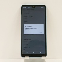 Xperia Ace II SO-41B docomo ブルー 送料無料 即決 本体 c02746_画像4