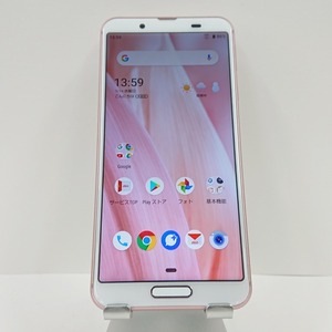 AQUOS sense3 SHV45 au ソフトピンク 送料無料 即決 本体 c02931