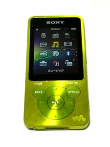 SONY ウォークマン NW-S14 動作品 8GB ライムグリーン