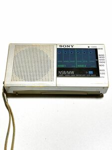 SONY AM/短波ラジオ ICR-4420 動作品