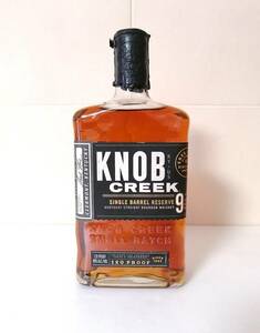 KNOB CREEK ノブクリーク 9年 シングルバレル 750ml 120 PROOF 未開封品