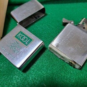 激レア★Zippo 1981年KOOLノベルティー★アイボリー81年ケース入★ジッポー★クールノベルティ★程度良好★オイルライター★の画像4