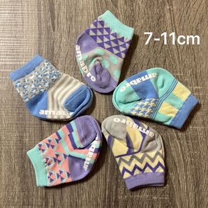 【新品未使用】アマブロ 靴下 7-11cm