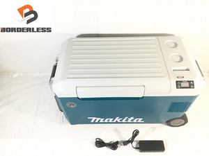 ☆美品☆ makita マキタ 充電式保冷温庫 CW002G 青 クーラーボックス アウトドア レジャー キャンプ 防災 85208