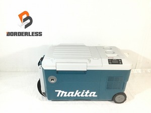 ☆中古品☆makita マキタ 40Vmax 充電式保冷温庫 CW001G 本体＋ACアダプタ＋シガーソケット コードレス クーラーボックス アウトドア 87102