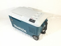 ☆中古品☆makita マキタ 40Vmax 充電式保冷温庫 CW001G 本体＋ACアダプタ＋シガーソケット コードレス クーラーボックス アウトドア 87102_画像3