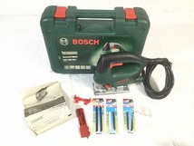 ☆中古品☆ BOSCH ボッシュ 100V SDSジグソー PST800PEL 本体+パーツ+ケース 電気のこぎり 切断工具 木工 87110_画像3