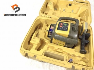 ☆中古品☆TOPCON トプコン ローテーティングレーザー RL-H5A 受光器(LS-80L) ケース付 回転レーザーレベル ローティングレーザー 87191