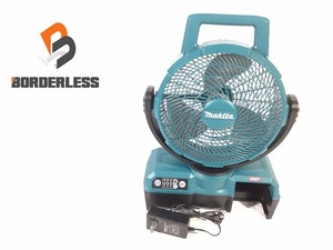 * secondhand goods *makita Makita 40Vmax rechargeable fan CF001G AC adaptor attaching . electric fan ventilator 83507