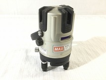 ☆中古動作品☆ MAX マックス 3ライン レーザー墨出し器 LA-302 未使用受光器 LA-D2付き 87468_画像5