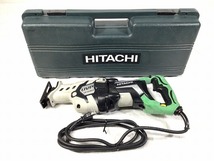 ☆美品☆ HITACHI 日立工機 130mm 電子セーバソー CR13VBY2 セーバーソー レシプロソー 電動のこぎり 多目的用 切断機 87404_画像3