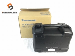 ☆未使用品☆Panasonic パナソニック 18V/14.4V 充電 パワーカッター135 EZ45A2LJ2G-B(ブラック) バッテリー2個(18V 5.0AH) 充電器 87067