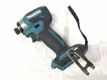 ☆比較的綺麗☆makita マキタ 18V 充電式インパクトドライバー TD173DRGX 青/ブルー バッテリー2個(18V 6.0Ah) 充電器 ケース 88174_画像4