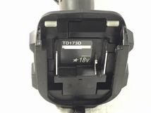 ☆未使用品☆ makita マキタ 18V 充電式インパクトドライバ TD173DZB 黒/ブラック 本体のみ 電動工具 大工道具 87237_画像7