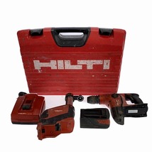 ☆中古品☆HILTI ヒルティ 36V 充電式ハンマドリル TE6-A36 バッテリー1個(36V 3.0Ah) 充電器 ケース付き 81263_画像3