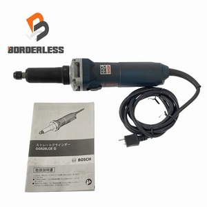 ☆中古品☆BOSCH ボッシュ 100V ストレートグラインダー GGS28LCE ハンドグラインダー ポータブルグラインダー 電動工具 86480