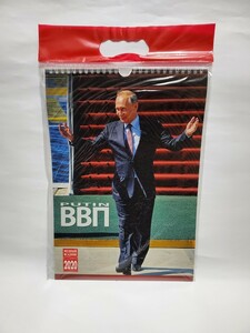 プーチン　カレンダー　2020年　34cm x23cm　新品　ロシア雑貨　安倍晋三