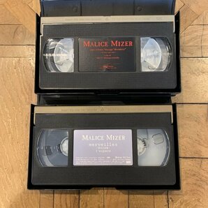 VHS【MALICE MIZER】マリスミゼル / merveilles 〜終焉と帰趨〜 l'espace /sans retour Voyage“derniere” 〜encoure une fois〜/ライヴの画像3