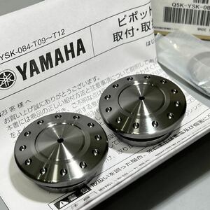 《新品》YZF-R25 MT-25 ワイズギア ヤマハ純正 ピボットカバー ガンメタ (Q5K-YSK-084-T12)　