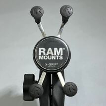 ★RAMマウント RAM MOUNTS スマホホルダー Xグリップ+U字クランプ　《送料無料》_画像4